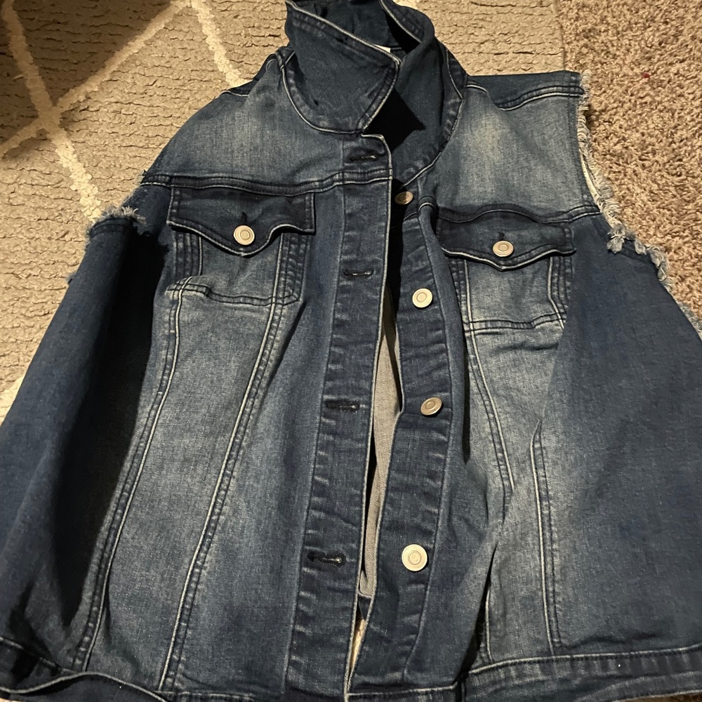 Jean vest